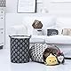 LessMo 2PCS 19.7 Wäschekorb Sortierer – Faltbar - 2er Set Wäschesammler spart Zeit beim Sortieren - Wäschesack - Wäschekörbe - Laundry Baskets - 50 x 40 cm (Stelle, Verdickt 19 / Groß)