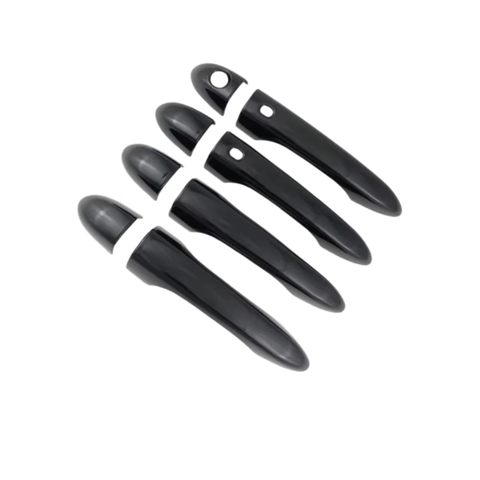 Cfayrlms One Color Door Handle Protector Car Door Handle Trim Compatible With Maserati For Levante 2017-2024 Car Door Handle Cap Cover Frame Plus Extra Complete Pair Set