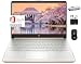 HP 2024 Premium 14 Zoll Micro-Edge Portable Laptop Student Business, Intel Quad-Core N4120, 8GB RAM, 256GB (128GB eMMC+ 128GB Karte), WLAN, Windows 11S + 1 Jahr Office 365, MarxsolAccessory Roségold