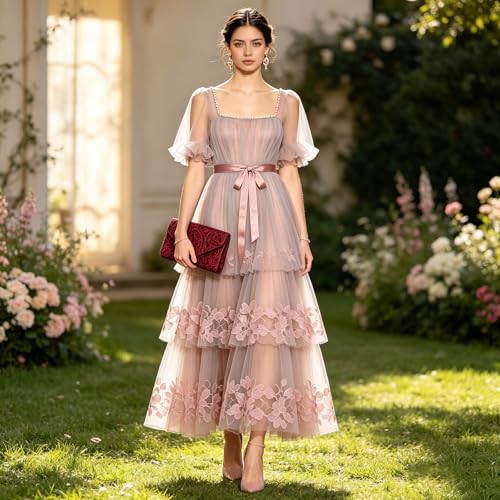 Image of 2026 Lace Embroidered Clutch Dressy Purse Envelope Evening Bag