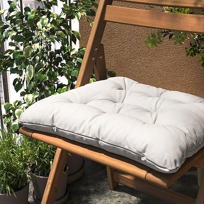 Amazon.co.jp: IKEA イケア シートクッション 屋外用 ライトグレー