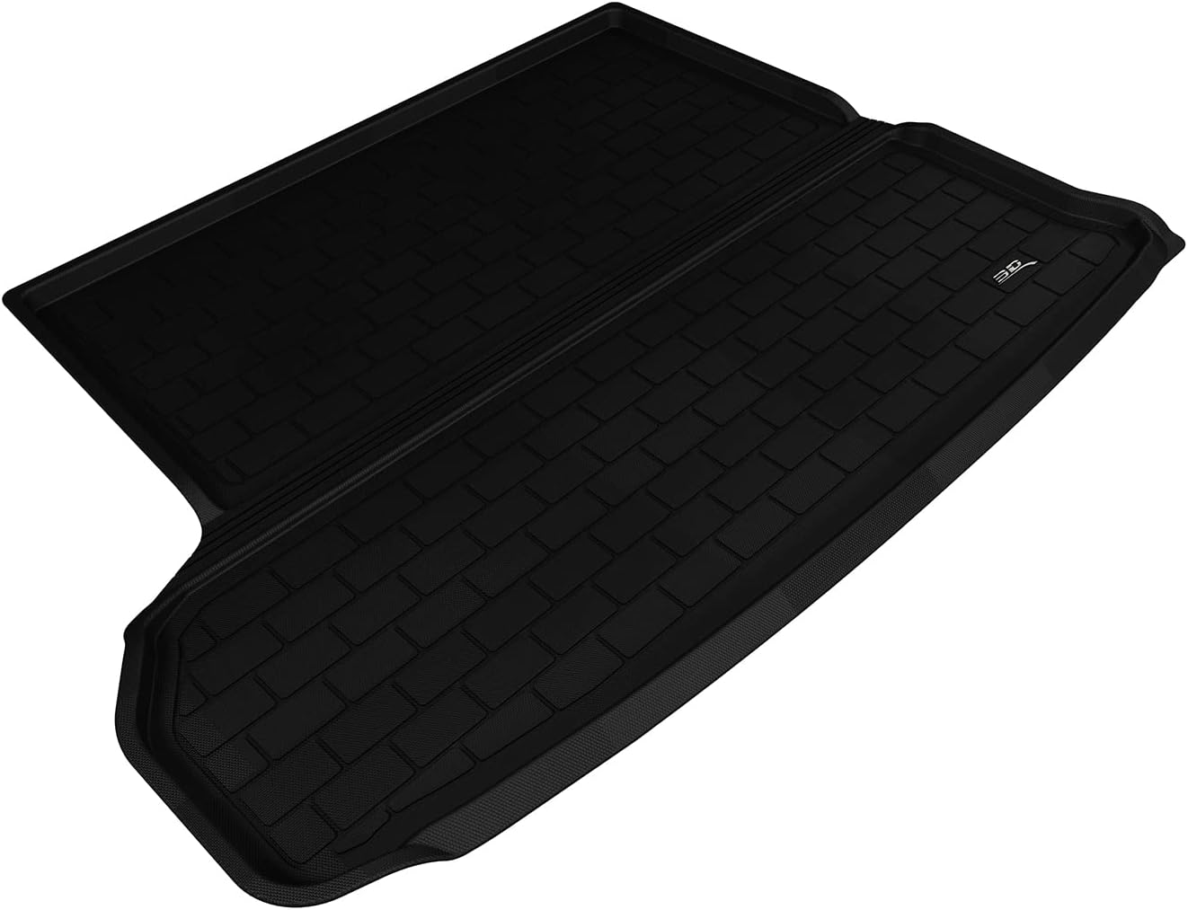 3D MAXpider M1TY1631309 Custom Fit All-Weather Cargo Liner for Select Toyota Highlander Models - Kagu Rubber (Black)