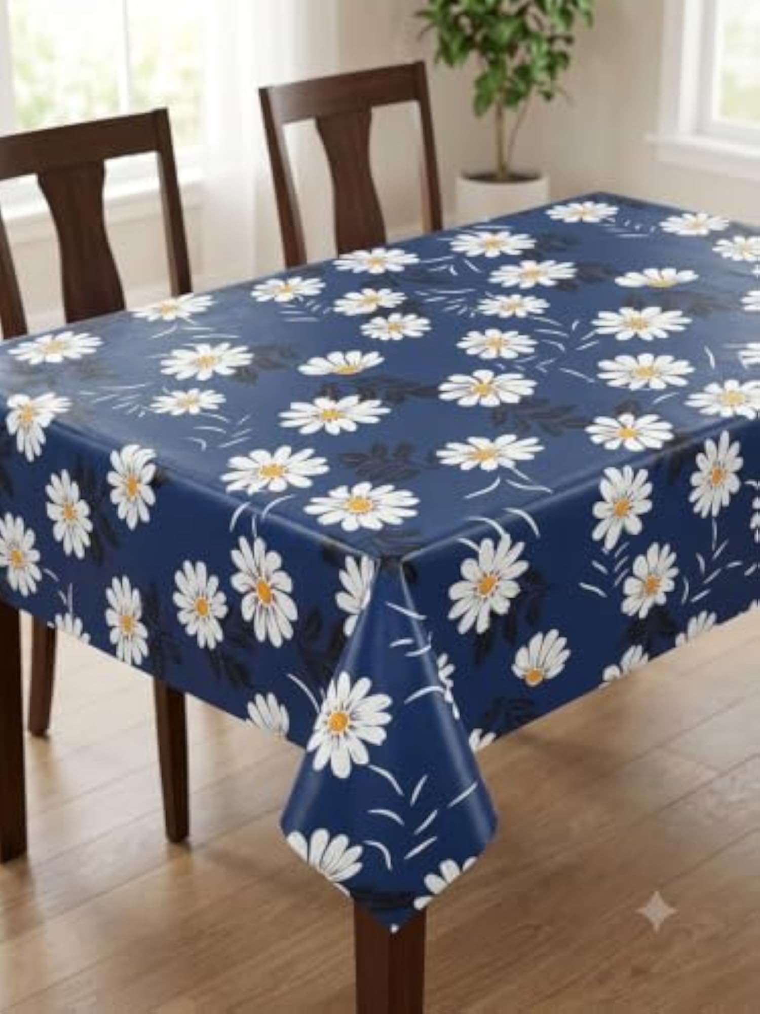 PVC Table Cover, Waterproof, 4-Seater