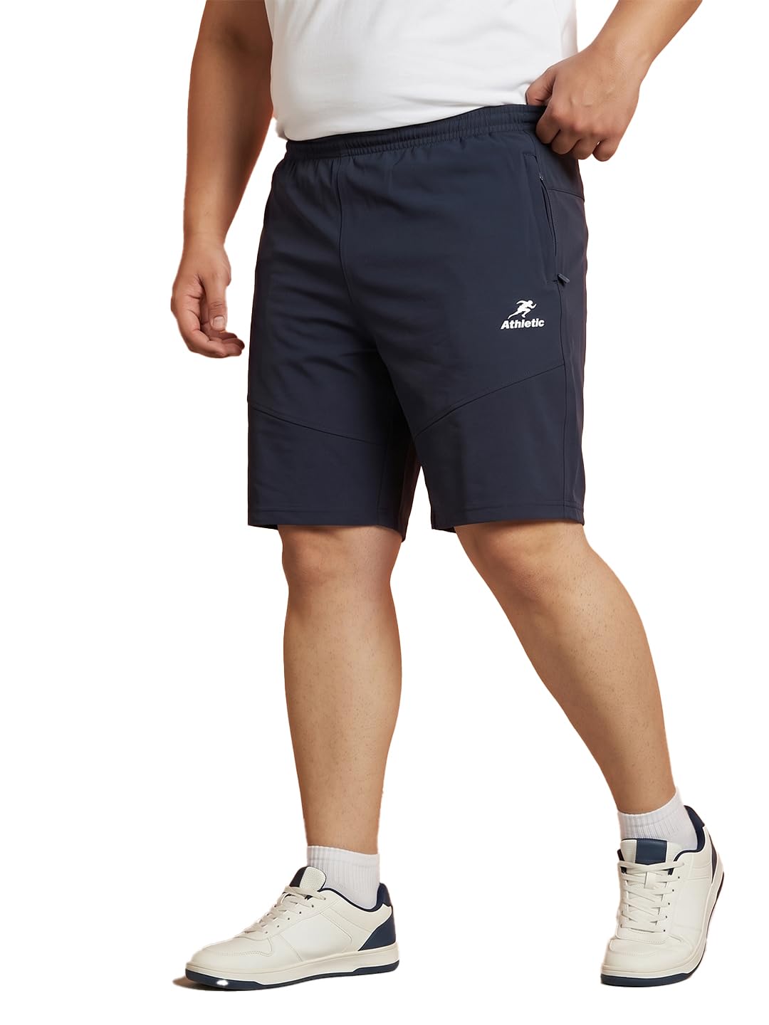 unimax Men's Plus Size Classic Cotton Casual Shorts-picture-52