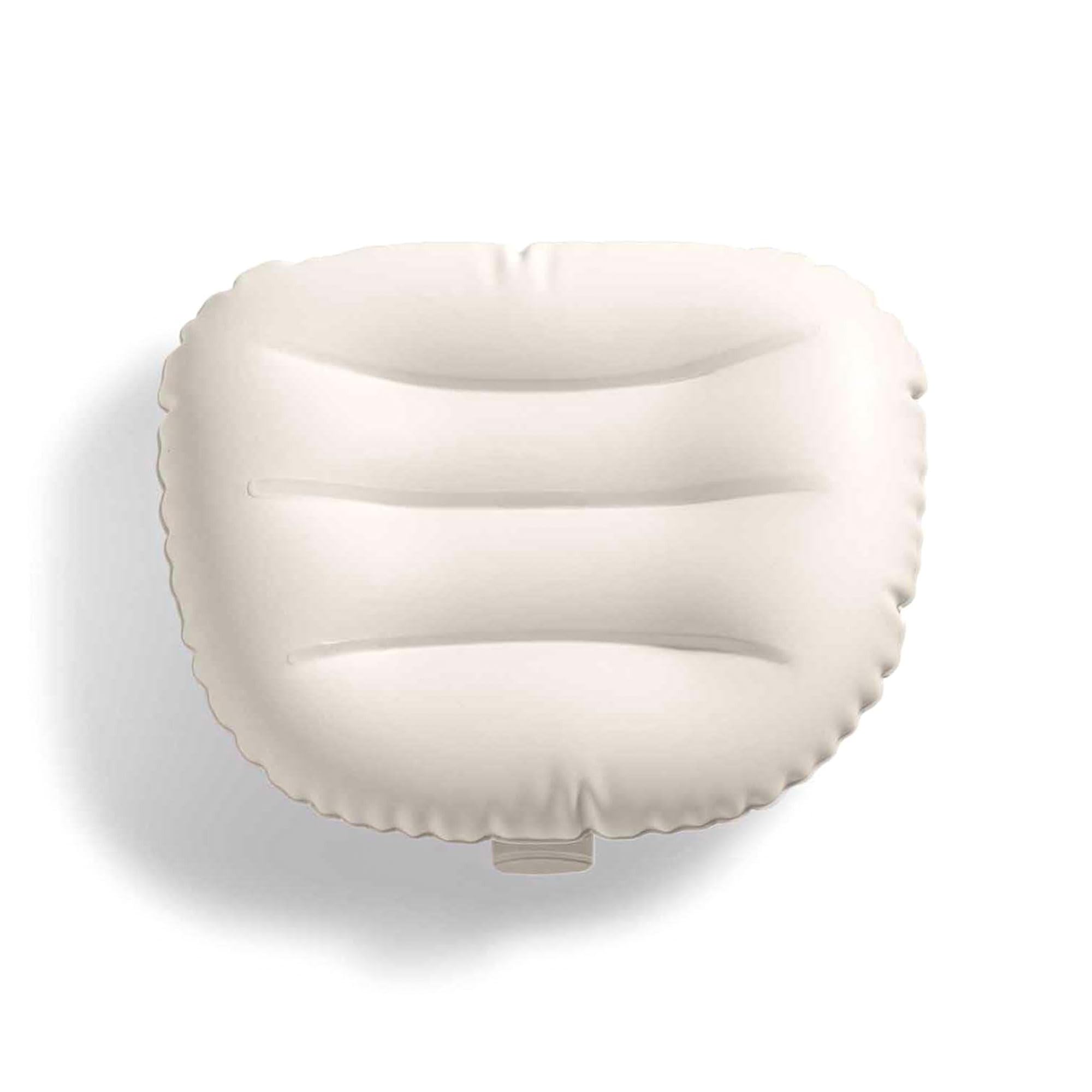 Intex Easy to Install, Adjustable, and Inflatable Spa Cushioned Headrest with Head and Neck Support for Pool, Lawn, and Spa, White