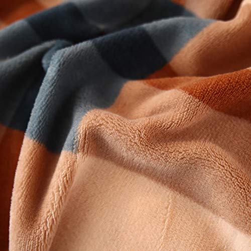Couverture de courtepointe en flanelle géométrique réversible haut de gamme