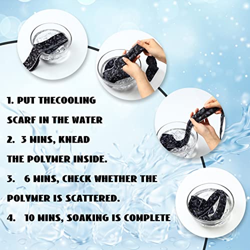 Image of Coume 6 Pack Cooling Neck Wraps