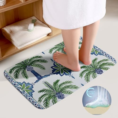 Tapis de bain antidérapant absorbant et sécurisé en U