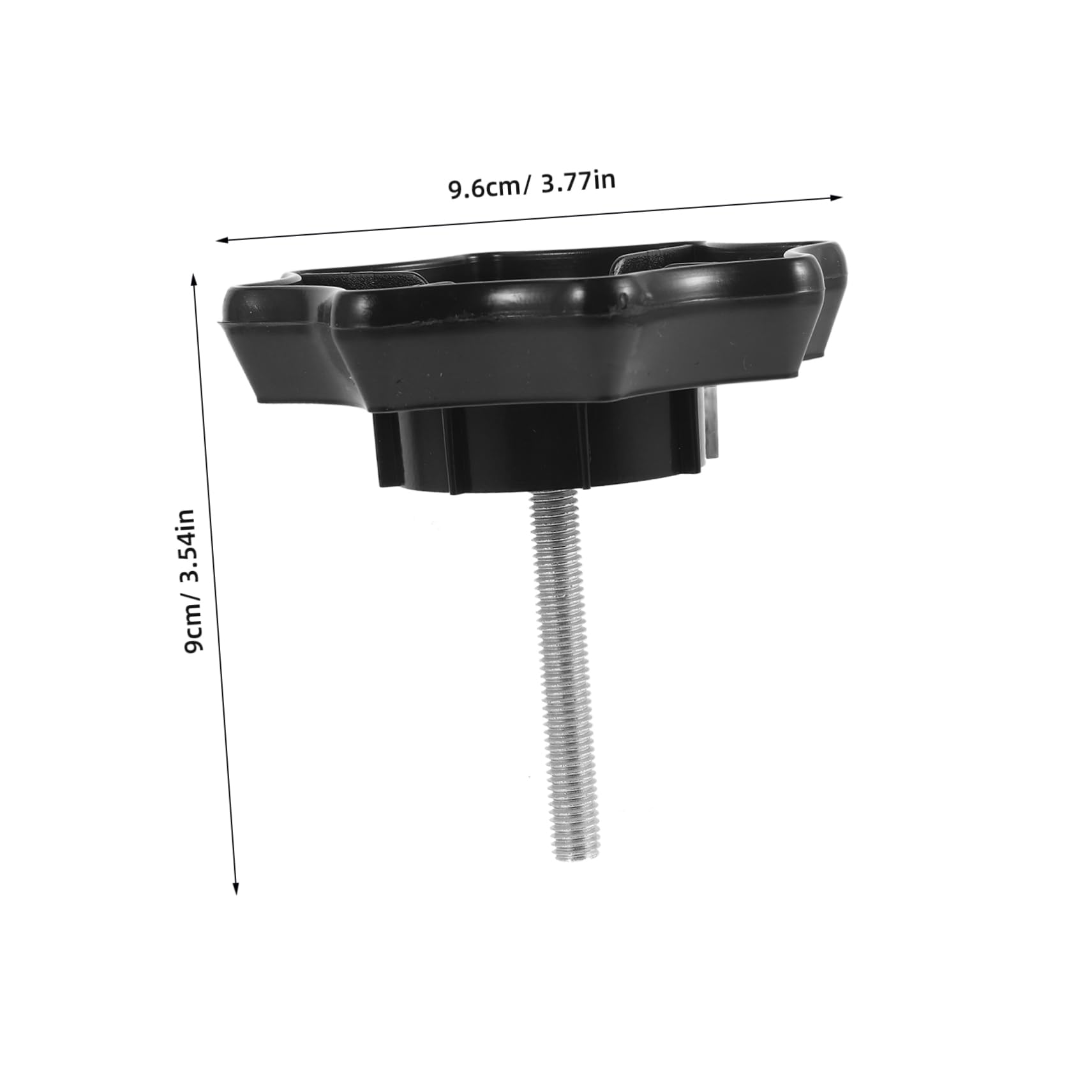 OUNONA Spare Tire Wheel Bolt Replacement Clamp Hardware Secure Fit Mounting Screw for Multiple Car Models Easy Installation Durable Material - Image 2