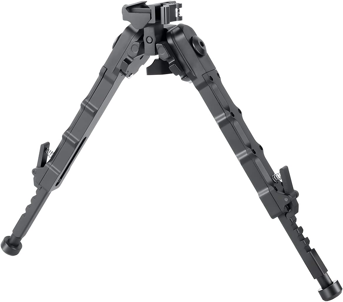 Rifle Bipod Adjustable 7.5-9 inches Inch Bipods for Hunting and Shooting