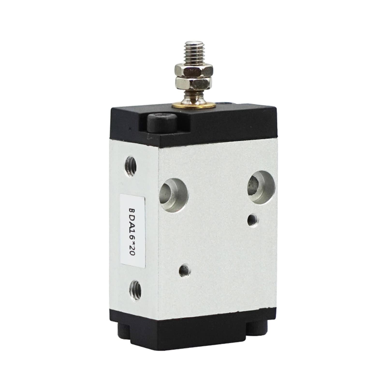 Cilindro neumático cuadrado BDA6 con diámetro de 6mm y carrera de 15mm