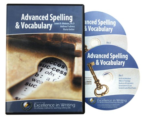 Advanced Spelling & Vocabulary (2 CD-ROM Set) 0983297983 Book Cover