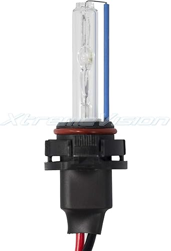 Vista 51 de XtremeVision Paquete de xenón 9005 10K 55W AC - Balasto de CA delgado - HB3, 9011 - Bombillas de xenón azul oscuro - 1 par