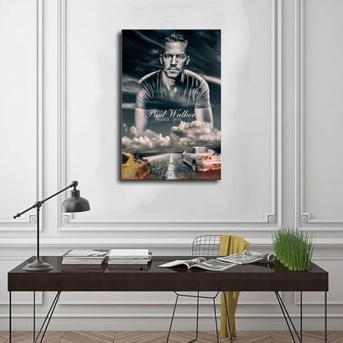 Poster Paul Walker cadeau original anniversaire passionne auto - 3