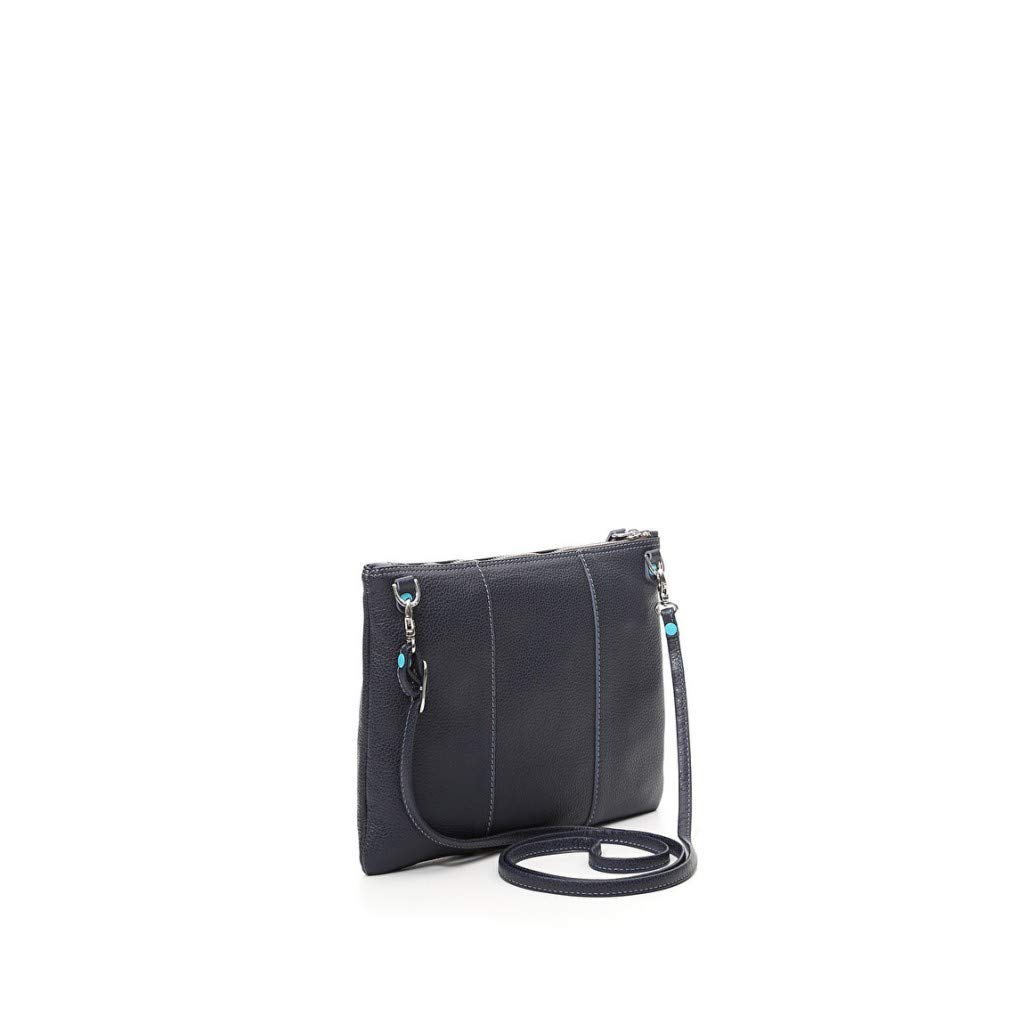GABS TRACOLLINA IN PELLE DONNA blu 28X21