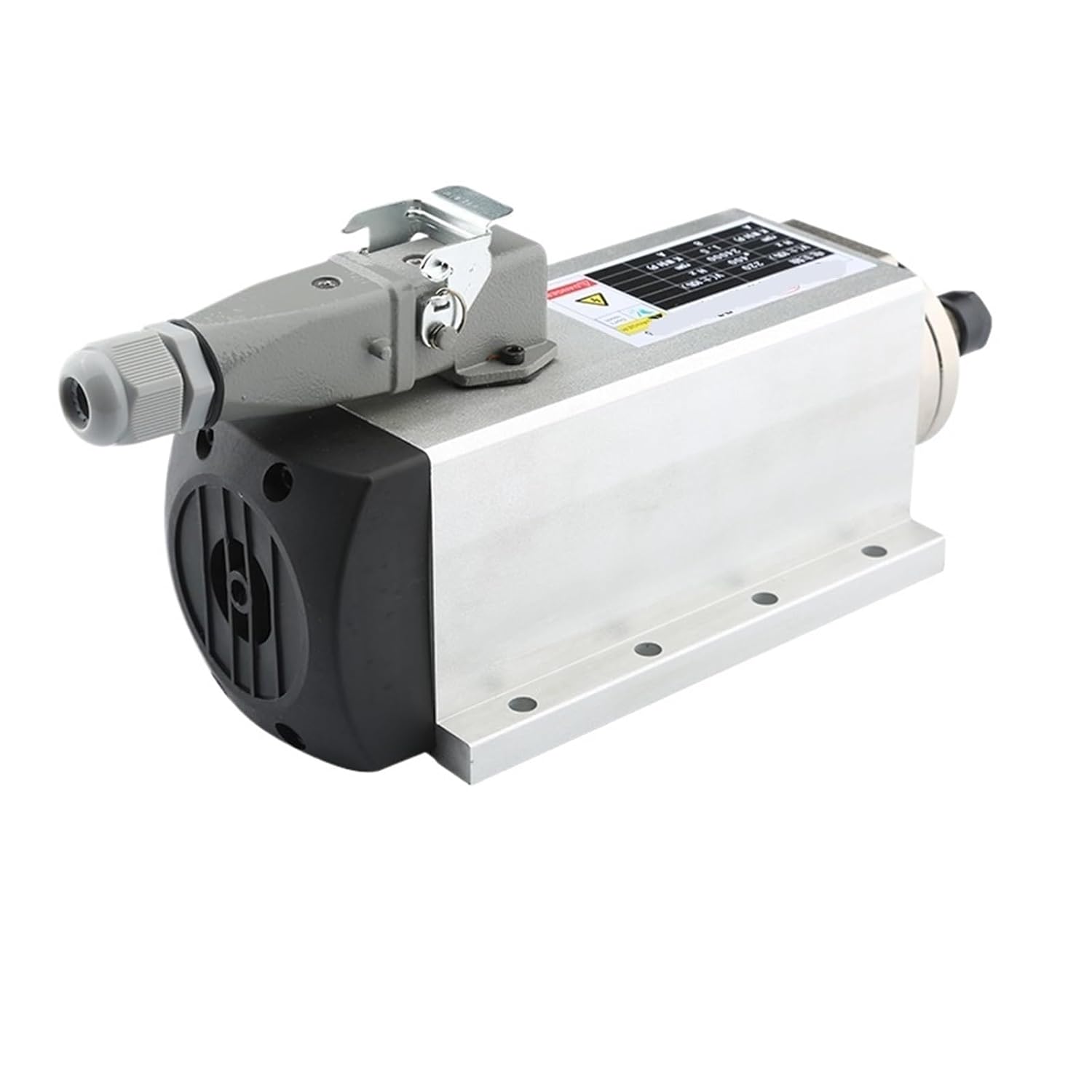 1.5kW ER11 air-Cooled Spindle Motor 220V 380V 24000rpm mounting Flange(1.5kw ER11 220V)