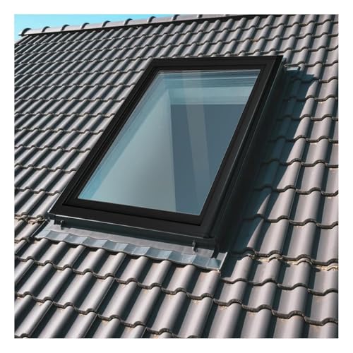 Trappe de toit en verre trempé premium pour architecture de toit plat moderne