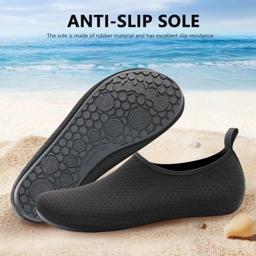 Image of Water Shoes for Women Men Quick-Dry Barefoot Aqua Socks Swim Pool Non Slip Surf Yoga Exercise Outdoor Trave Essentials
