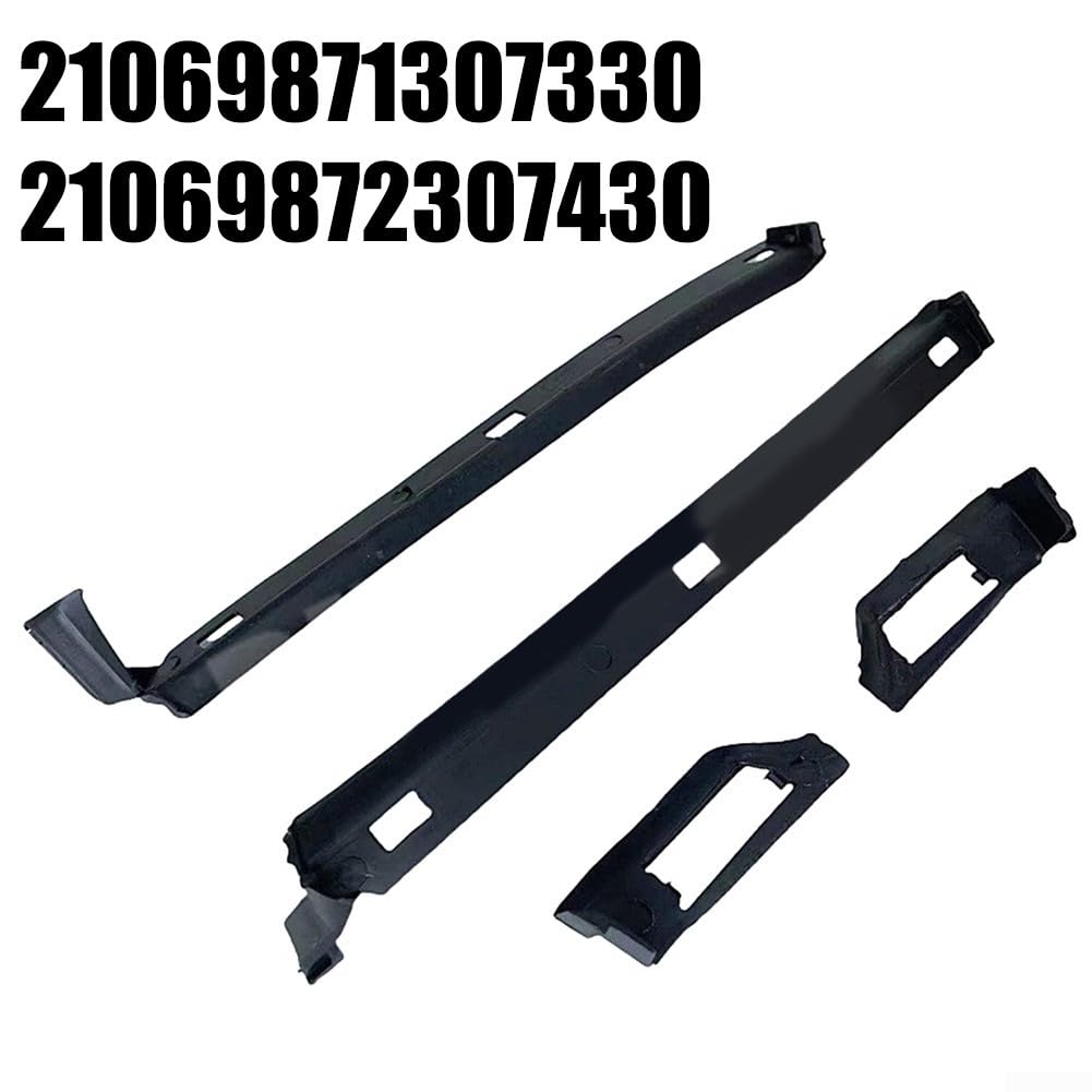 Zilimontt Uszczelka błotnika przedniego do klasy E W210 1996-2002 2106987130 nowa, konserwacja samochodu zestaw uszczelek błotnika ABS kompatybilność odporna na zużycie