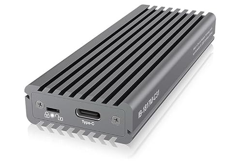 ICY BOX M.2 NVMe SSD Enclosure, USB 3.1 (Gen2, 10Gbit/s), PCIe M-Key, External SSD, NVMe Adapter, USB-C, USB-A, IB-1817M-C31 - Image 8