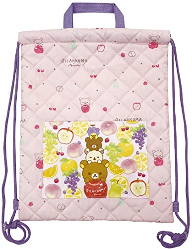 アイプランニング ナップサック リラックマ キルト ピンク W31×H39cm K3512A