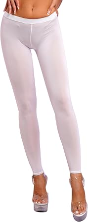 Jhaoyu Womens Sexy Open Butt Skinny Pants Solid Color Hollow Out Leggings Lingerie Club Stockings