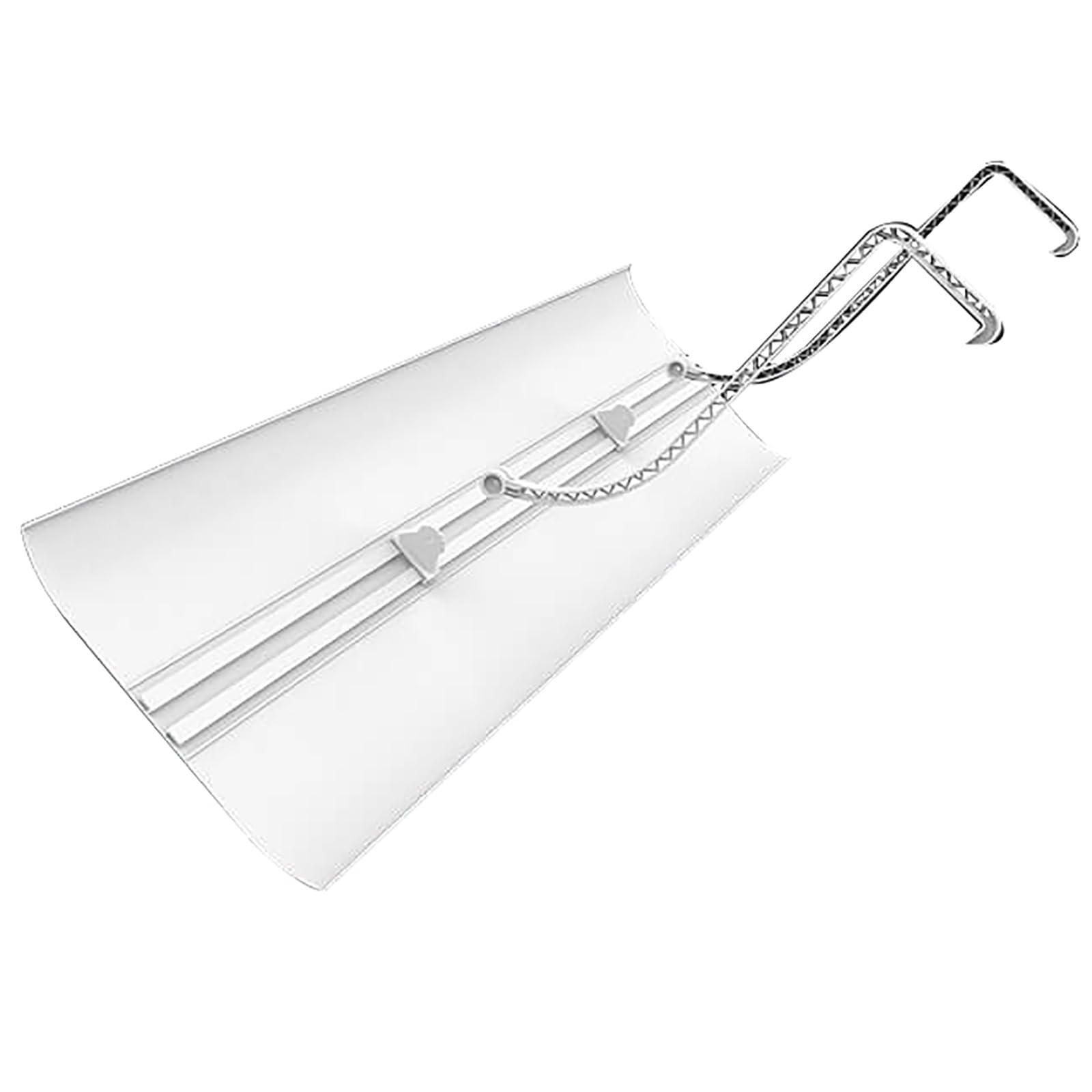 Deflettore Condizionatore Universale, Deflettore Per Condizionatore Universal, Anti-soffiaggio Diretto, Facile da Installare, per Camera da Letto, Ufficio(33.9in/86cm)