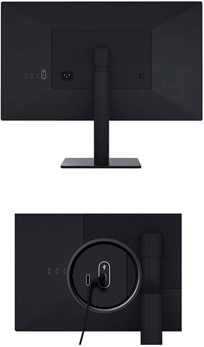 27" LG Ultra HD 5K Ultra Slim USB-C Monitor Widescreen LED IPS LCD w/Webcam - Black - 27MD5KA-B (Renewed)