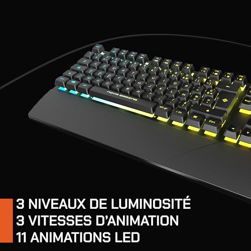 Clavier filaire RGB Nova Gaming Auriga - vue 5