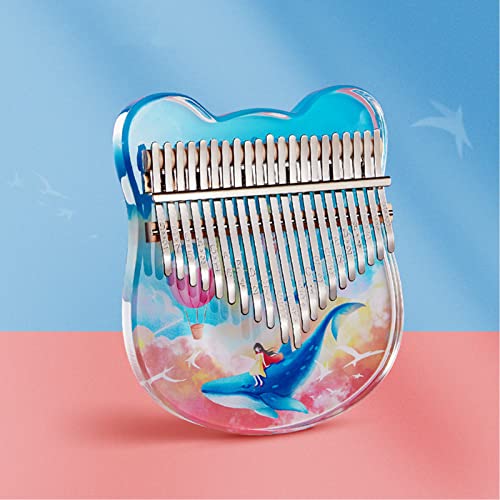 Kalimba 17/21 Keys Acrylic Thumb Piano