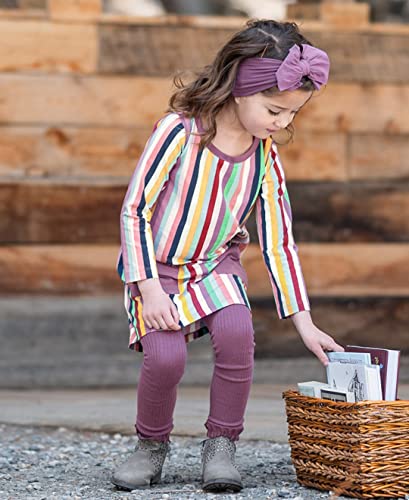 Image of RuffleButts Baby /Toddler Girls Footless Ruffled Tights