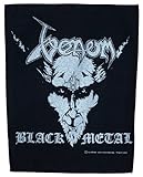 100% Polyester. VENOM - Black Metal [Rückenaufnäher, Bedruckt] [BP563]