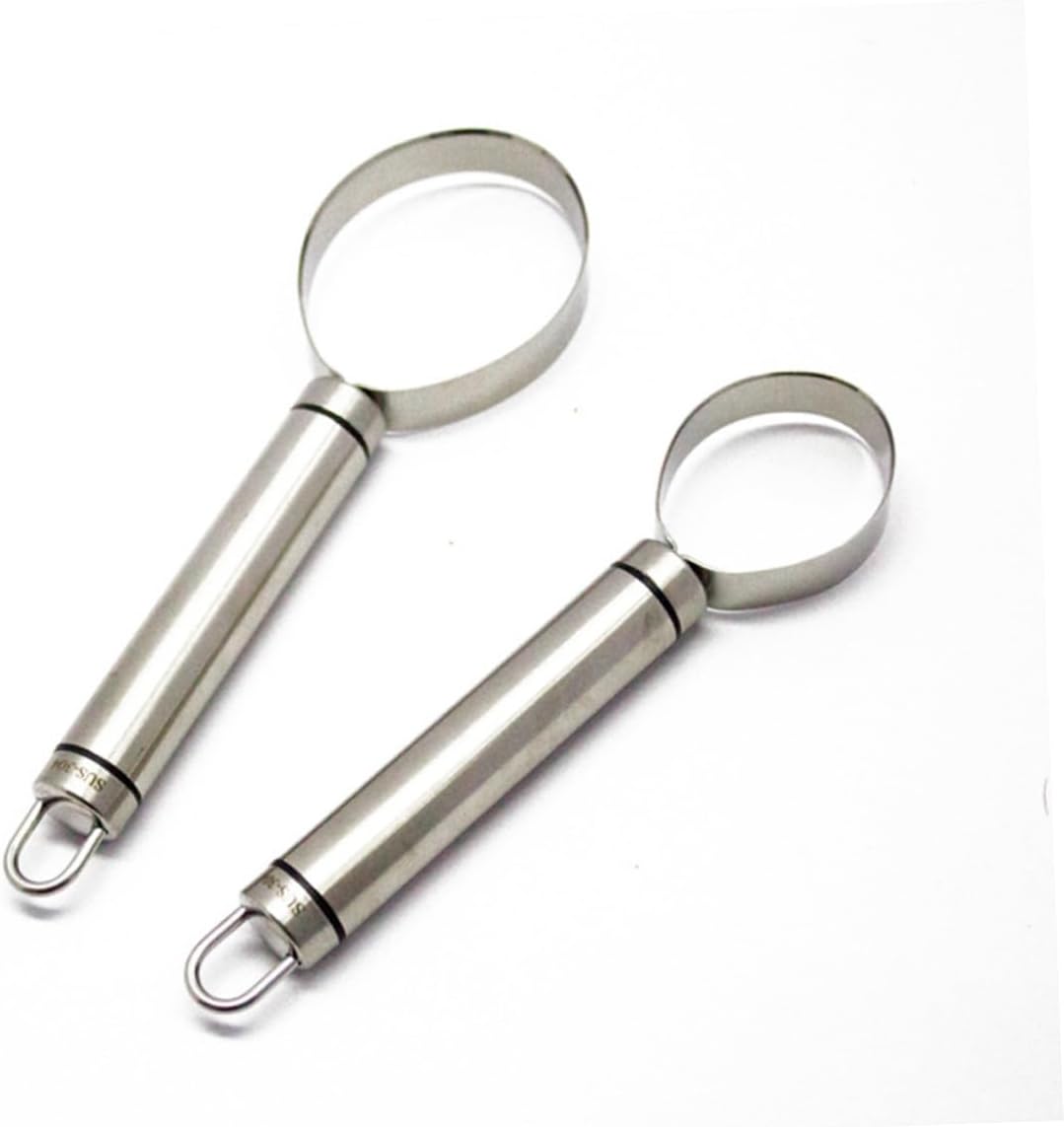 3 Piece Stainless Steel Fruit Cutter Set Pitter and Depulper Tools