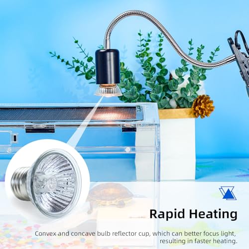 RunDuck Adjustable Clamp UVB Heat Lamp with Timer for Turtles by RunDuck - Used condition - Image 6