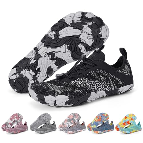 Hike Barefoot Shoes Women Men Wide Toe Box Zero Drop Footwear Lightweight Hike Shoe Non-Slip Grounded Shoes Women for Outdoor Trail Running Walking Weightlifting