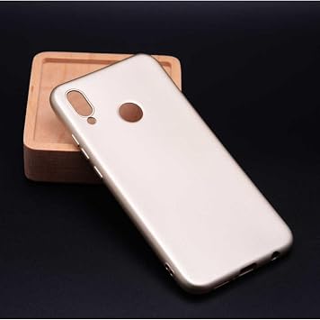 bbtech Huawei P20 Lite Mat Soft Kalite Silikon K l f Gold;Gold
