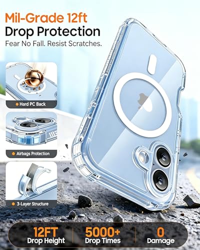 Coque antichoc iPhone 17 Lifedance protège-écran robuste contre fissures et chutes - 4