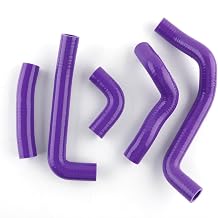 Silicone Coolant Radiator Hose Kit For 1995-2006 Kawasaki KDX220 KDX200 Purple