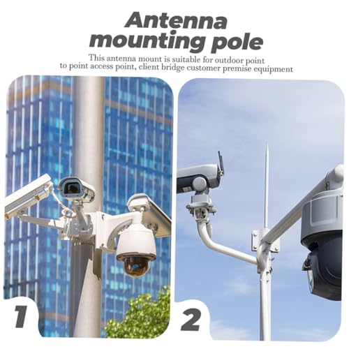 Support mât d'antenne pour installation réseau sans fil extérieure et grenier