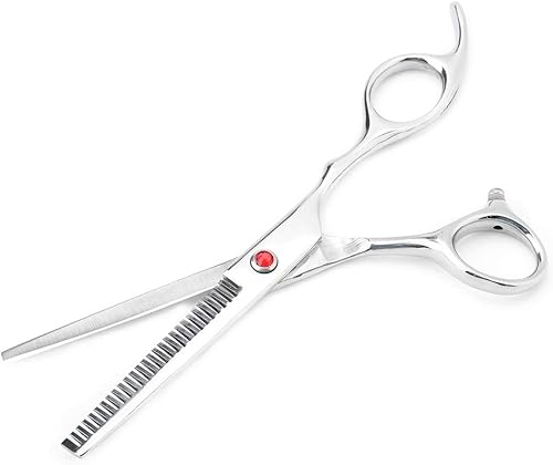Miniatura 8 de Tijeras de peluquería, Tijeras de adelgazamiento de corte Conjunto de tijeras texturizantes para el cabello Salón de la Familia de Diente Plano