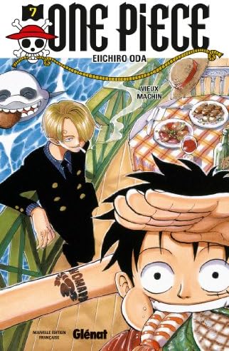 One Piece tome 7 avec Sanji et Zeff
