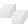 YESSART 4x6 Plastic Envelopes Hook Loop Closure Coupon Receipt Storage Holder 20 Pack