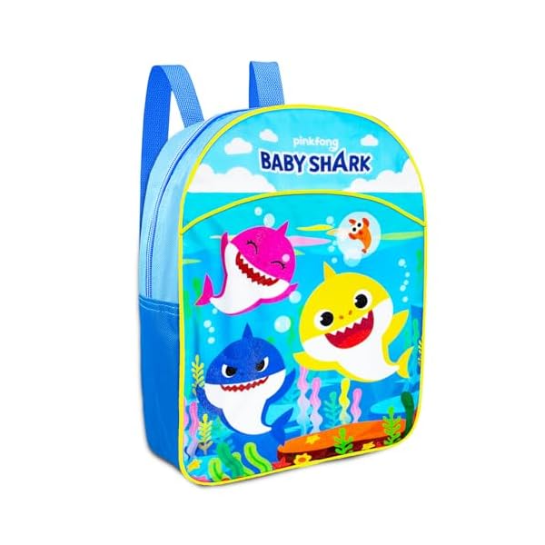 Baby-Shark-3-11-Mini-Backpack Baby Shark 3 11" Mini Backpack