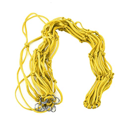 SALUTUYA Saco de alimentação de rede de feno equino dobrável de nylon leve para alimentação de um a