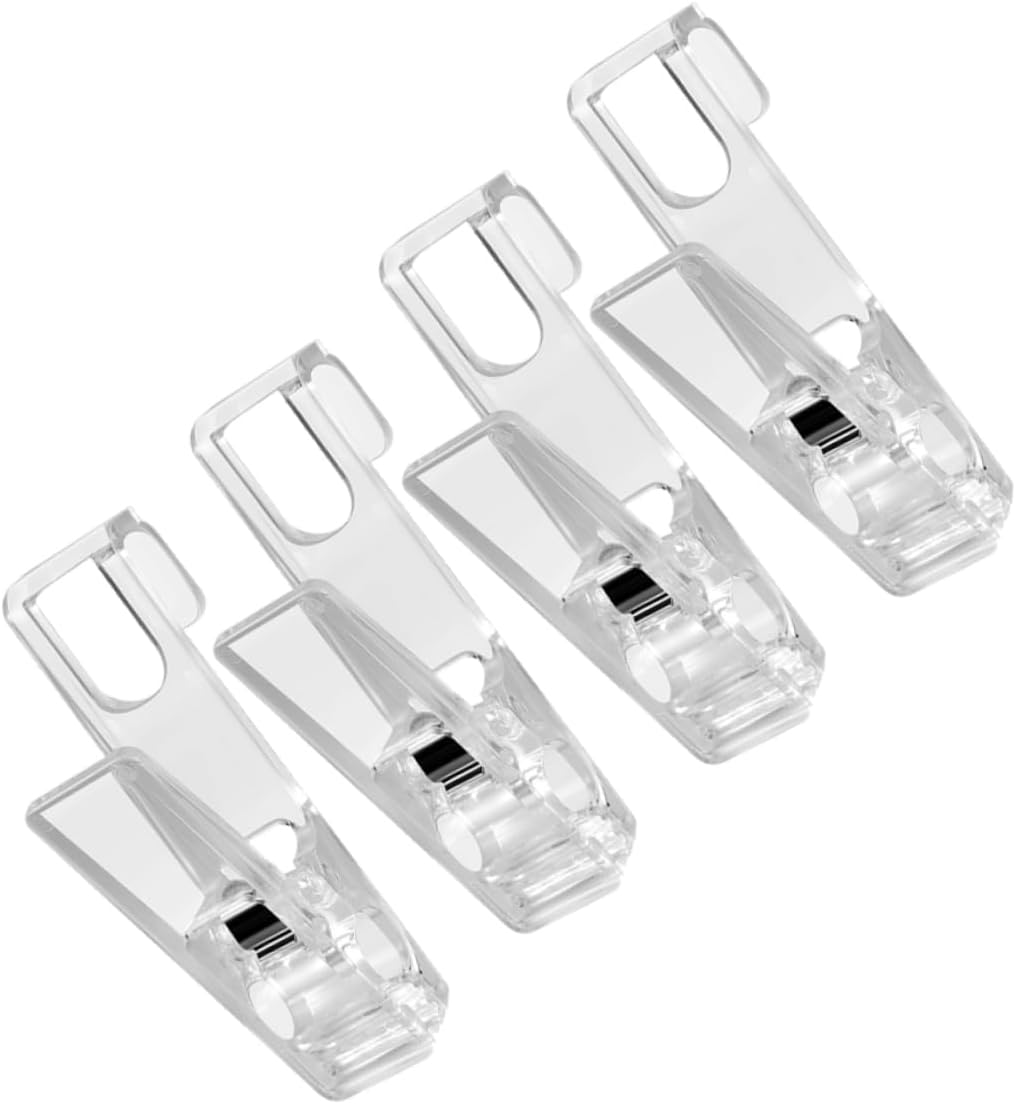 ABOOFAN 4pcs Laundry Hook Clips Reusable for Socks Boot Bras Towels Clothes Home Travel