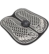 Foot Massager Mat,Electric Foot Massage Pad Heating Micro Current Folding Portable USB Foot Massa...
