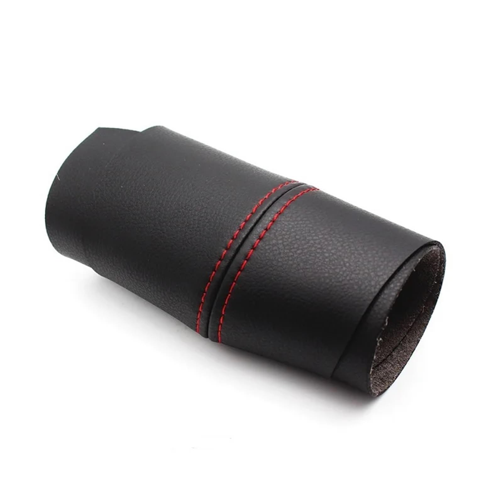 Skórzana tapicerka drzwi 3 drzwi samochodu miękka osłona panelu podłokietnika, dla Vw, golfa, 5 Mk5 2005 2009 2010 naklejki wykończenia(4pcs Black-red Line)