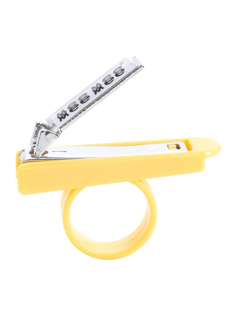 Mee Mee Baby Nail Cutter with Easy Grip (Yellow) - Image 3 thumbnail