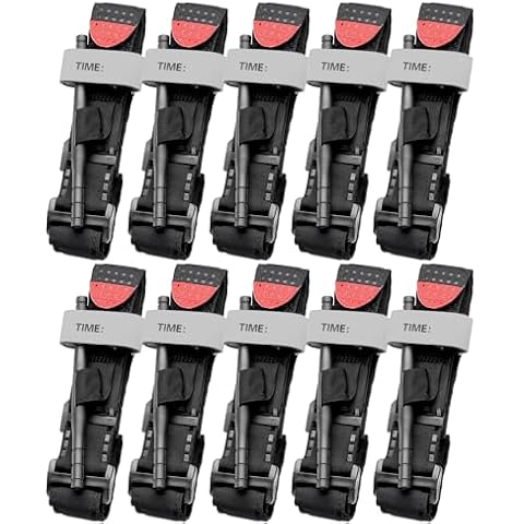 DouHeal Tourniquet, Military Combat Tourniquets, Optimized Details, One-Handed Torniquetes, Tactical Turniquitt Emergency Hiking First Aid Medical Supplies Pre-Hospital Life Saving TQ 10 Packs Cover