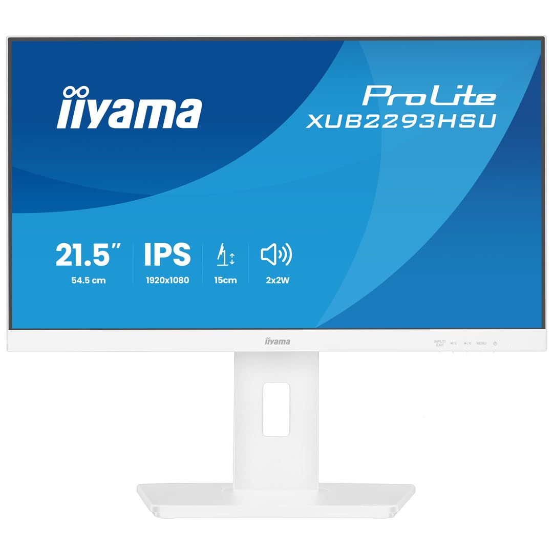 iiyama XUB2293HSU-W7-21,5", IPS, 1920x1080/100Hz, 1H1DP, ma